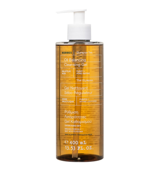 Olympus Tea Oil Balancing Cleansing Gel 400ml