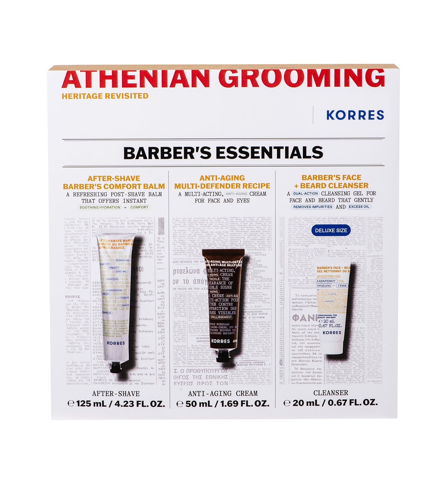 Athenian Grooming Barber's Essentials Set (Worth £53.84) Athenian Grooming Barber's Essentials Set (Worth £53.84)