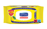 Antibacterial hand wipes with lemon fragrance Antibacterial hand wipes with lemon fragrance