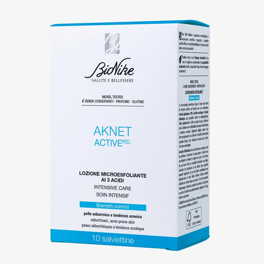 AKNET ACTIVE PEEL – 3-ACID MICROEXFOLIATING LOTION x 10