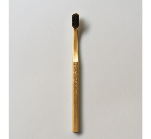 Aurezzi 24K Gold Plated Toothbrush (Soft Bristle)