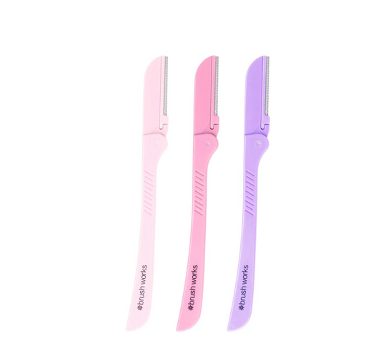 Brushworks Precision Eyebrow Razors