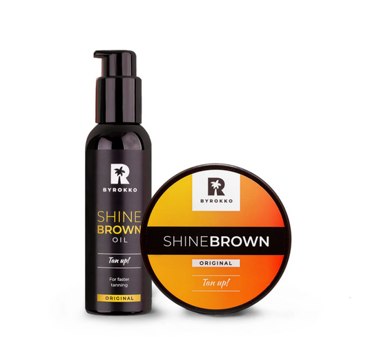 Byrokko Hot AF Shine Brown Bundle