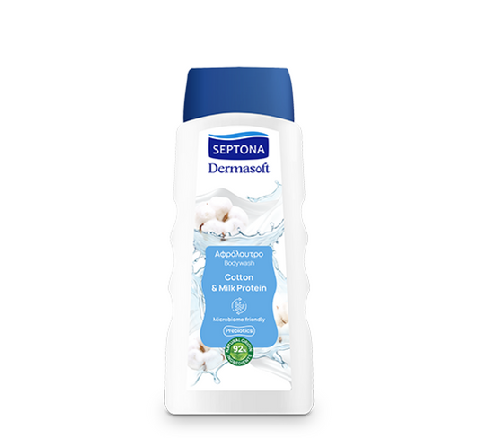 Dermasoft Cotton & Milk Protein Body Wash