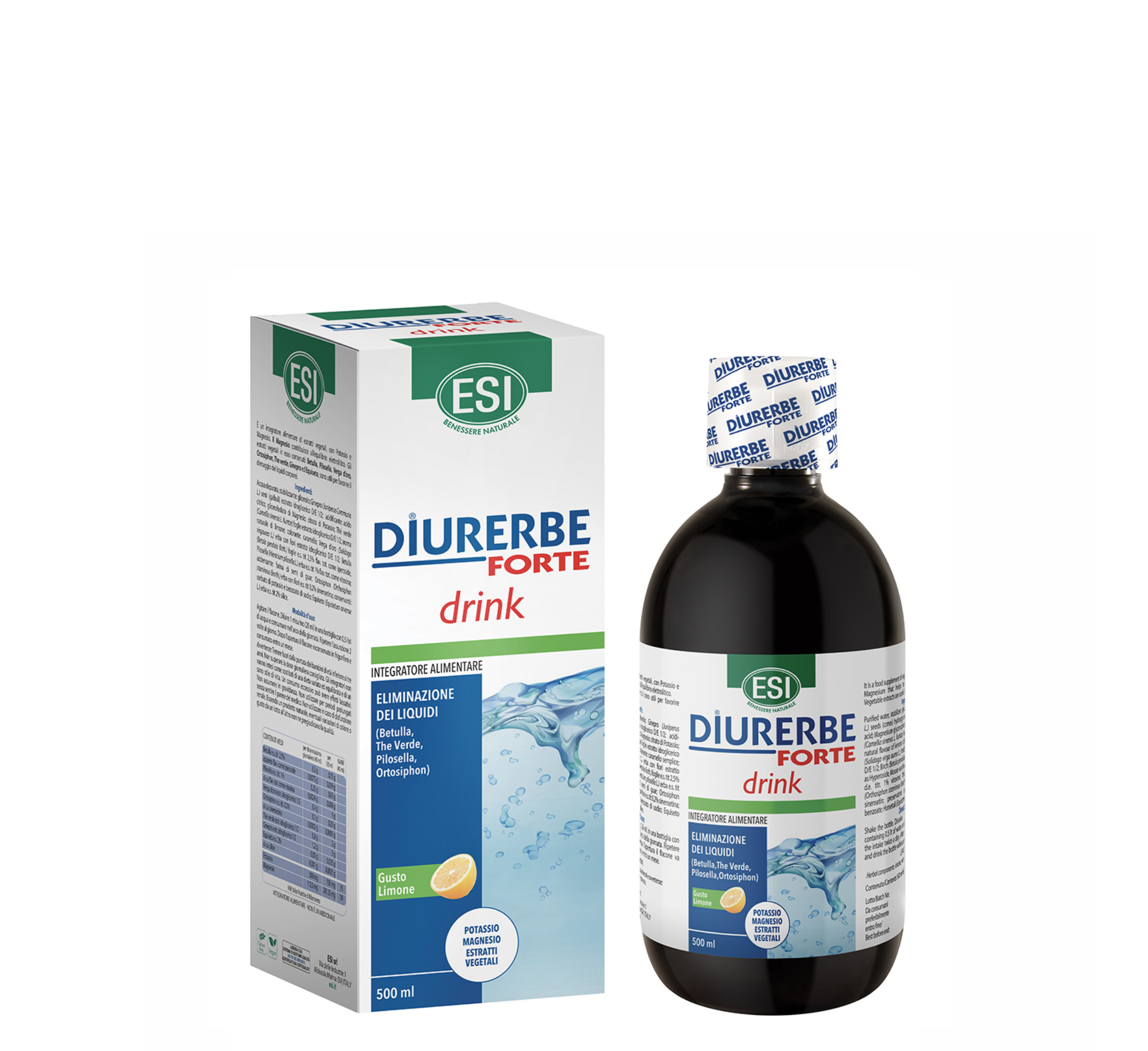 ESI Diurerbe Forte Lemon Drink *500ml ESI Diurerbe Forte Lemon Drink *500ml