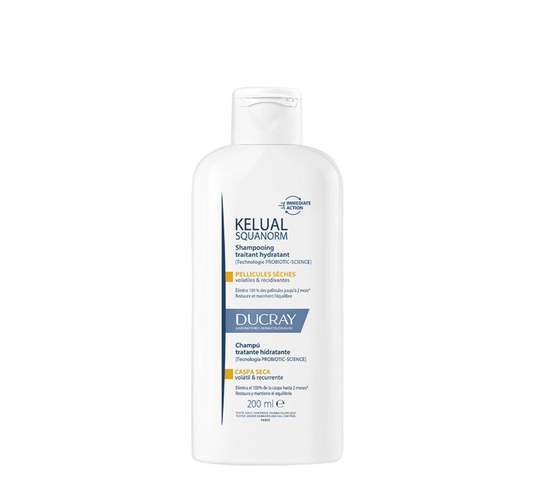 Ducray Kelual Squanorm Moisturizing Treatment Shampoo (dry dandruff) *200ml