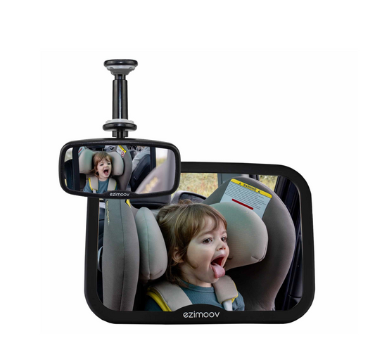 Ezimoov Ezi Mirror Pack (Rear-view mirror + Car seat mirror) 0 Months+
