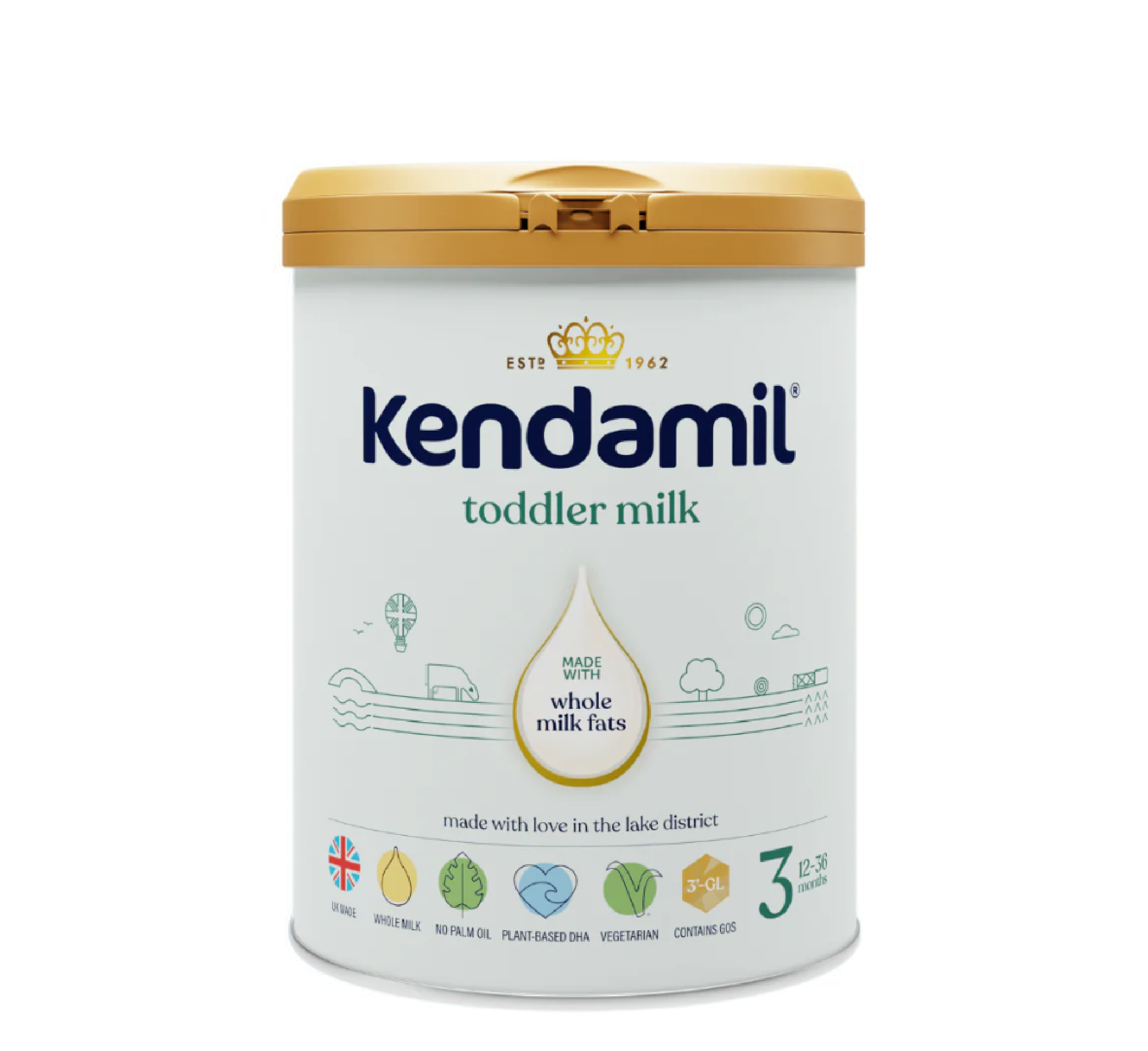 Kendamil Classic Toddler Milk 3 *800gr (12-36 muajsh) Kendamil Classic Toddler Milk 3 *800gr (12-36 muajsh)