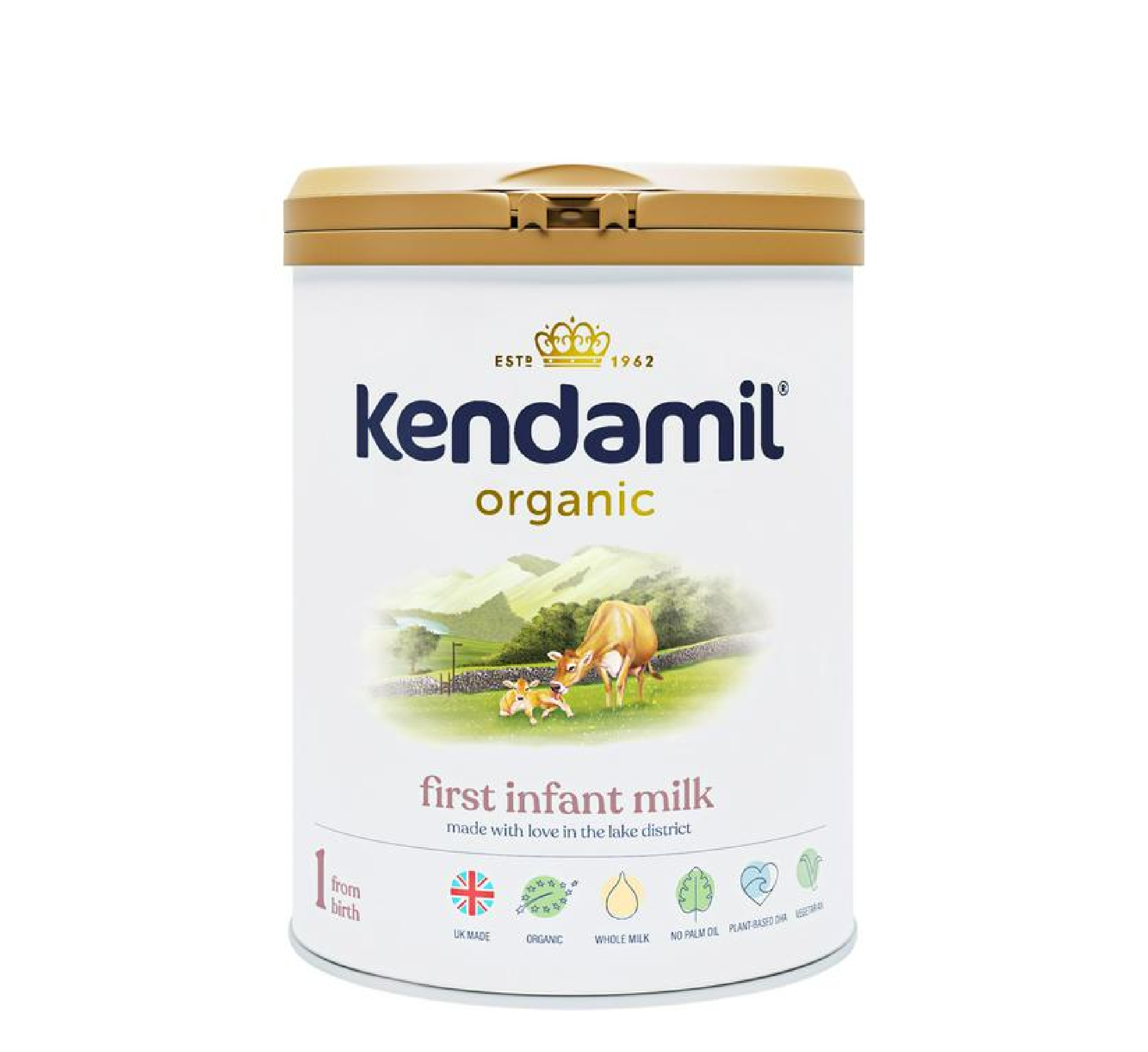 Kendamil Organic First Infant Milk *800gr (0-6 muajsh) Kendamil Organic First Infant Milk *800gr (0-6 muajsh)