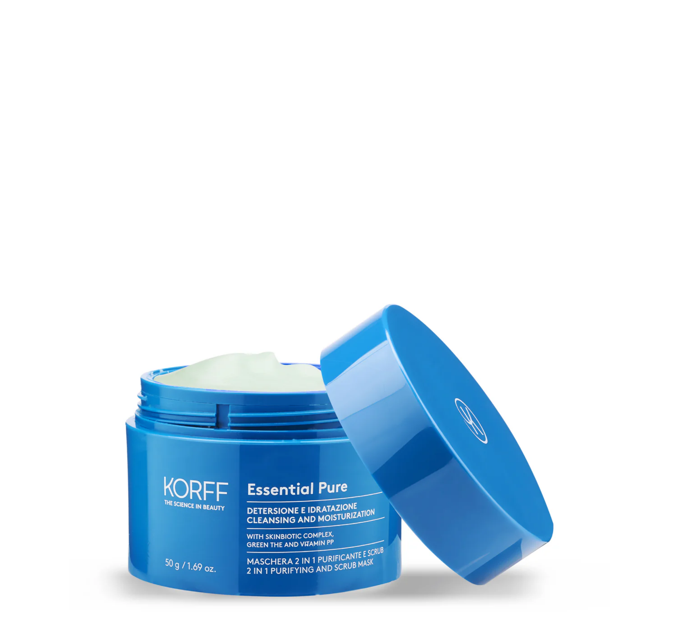 Korff Essential 2 in 1 Purifying & Scrub Mask *50gr Korff Essential 2 in 1 Purifying & Scrub Mask *50gr