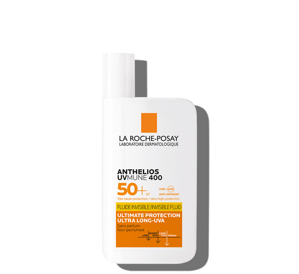 LA ROCHE-POSAY ANTHELIOS UVREPAIR 50ml2個 La Roche-Posay Anthelios UVMUNE 400 Spf50+ Invisible Fluid *50ml