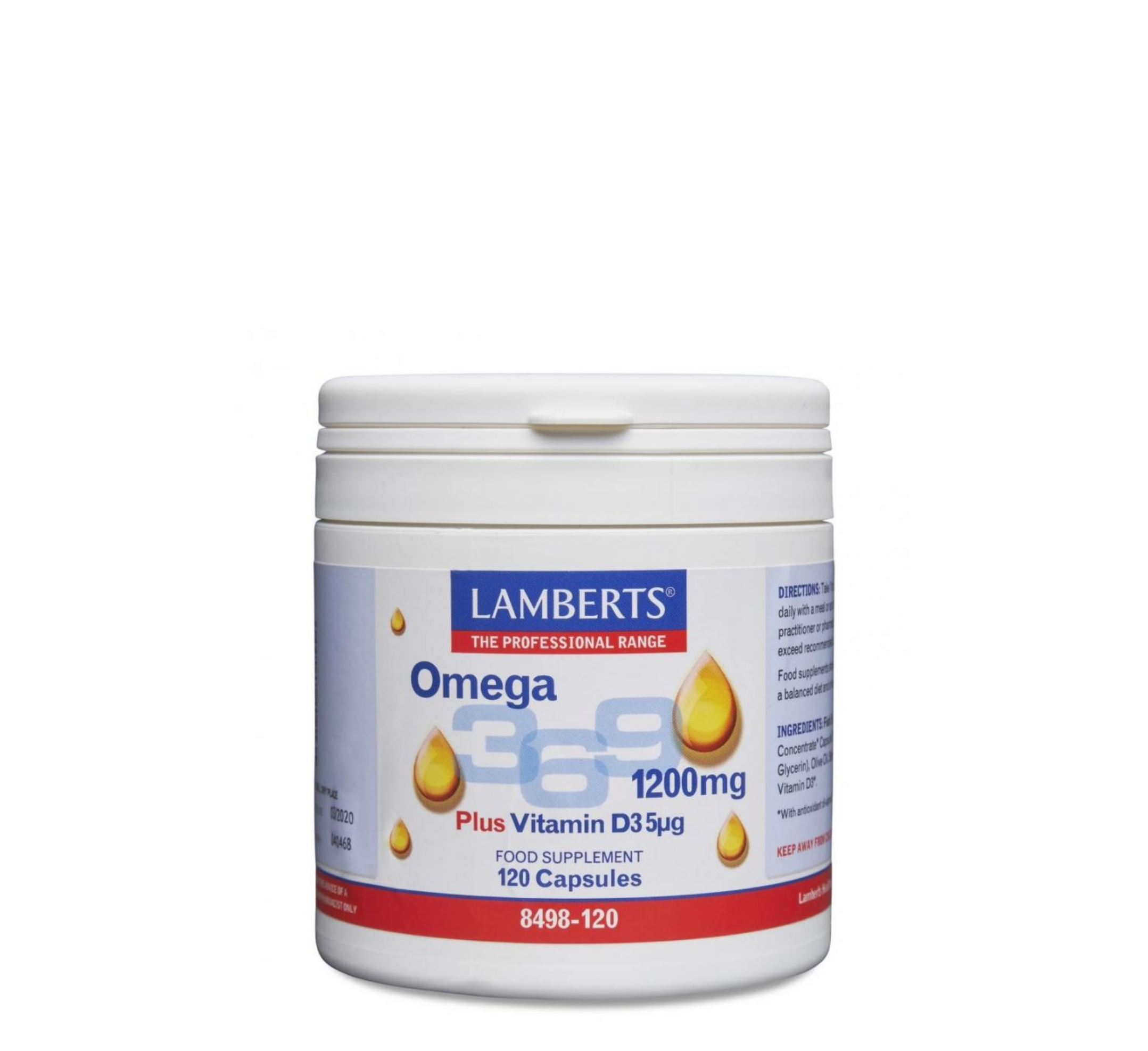 Lamberts Omega 3-6-9 1200 mg *120caps Lamberts Omega 3-6-9 1200 mg *120caps