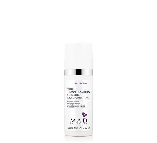 MAD Anti-Aging Youth Transformation Glycolic Moisturiser 7% *50ml