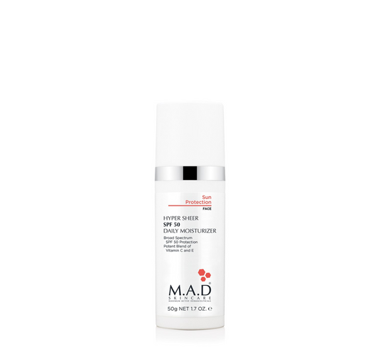 MAD Sun Protection Hyper Sheer Spf 50 Daily Face Moisturiser *50ml