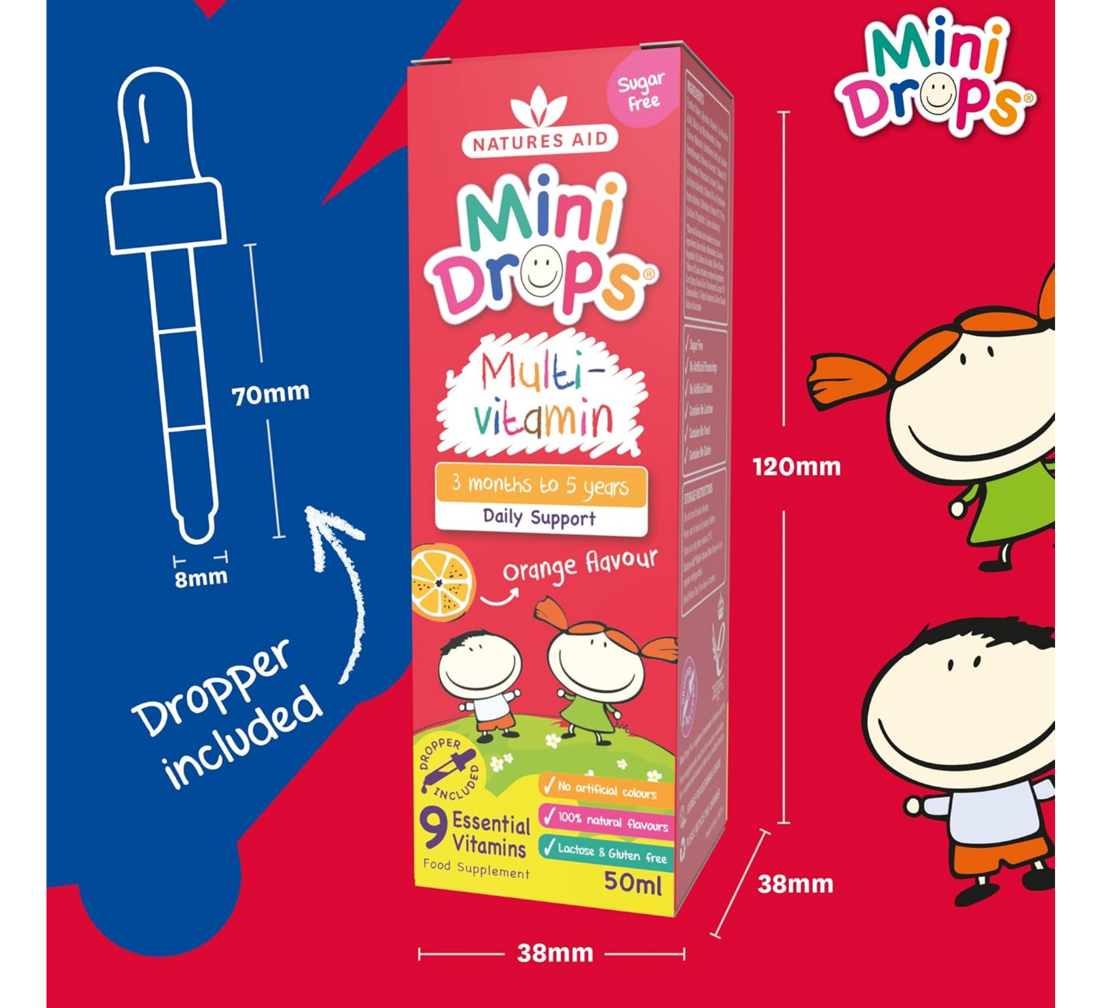 Mini Drops Multi-Vitamin *50ml Mini Drops Multi-Vitamin *50ml