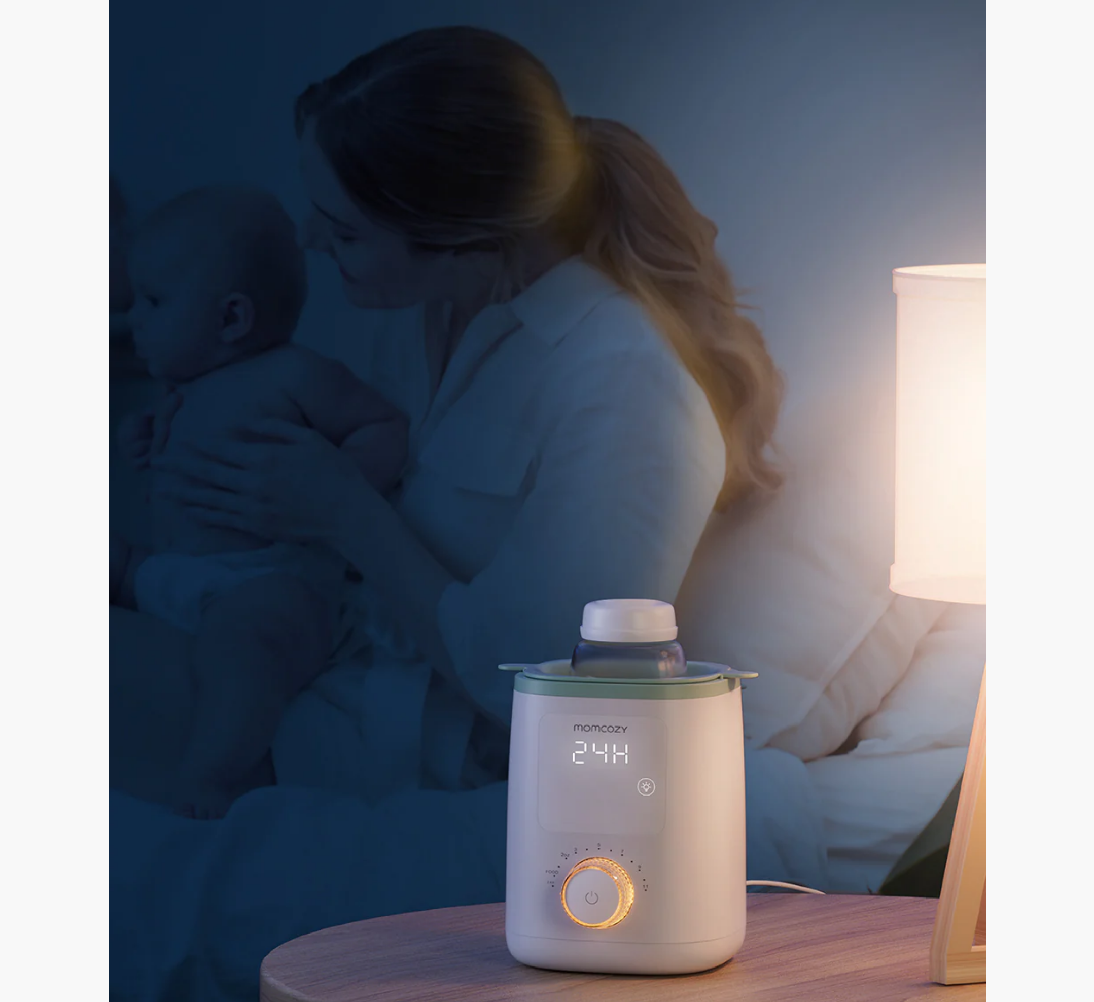 Momcozy MW02 Nutri Smart Analog Baby Bottle Warmer Momcozy MW02 Nutri Smart Analog Baby Bottle Warmer
