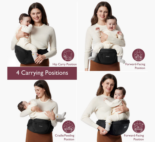 Momcozy Wander360 Hip Seat Baby Carrier