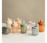 Moonkie Silicone Training Cup with Straw 6 Months+ (*150ml) Moonkie Silicone Training Cup with Straw 6 Months+ (*150ml)