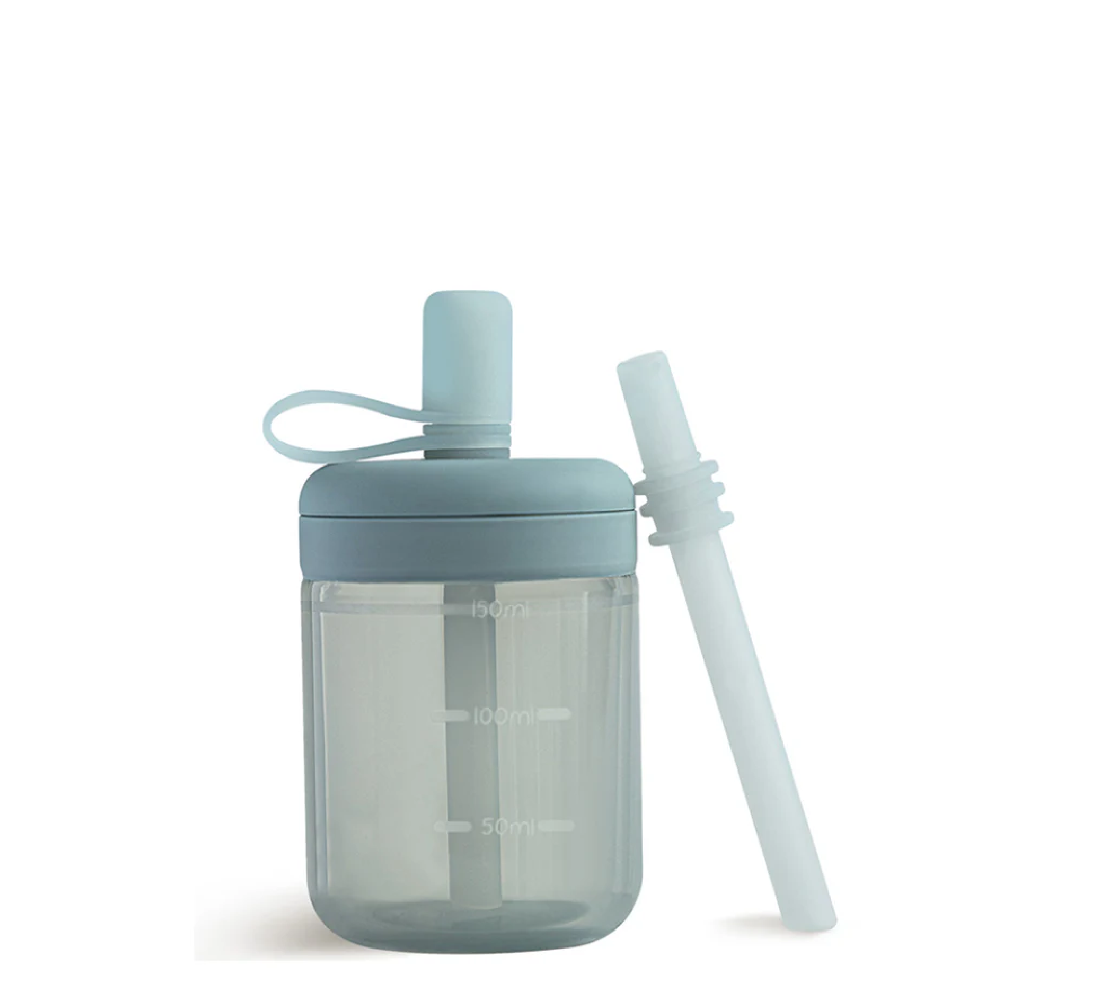 Moonkie Silicone Training Cup with Straw 6 Months+ (*150ml) Moonkie Silicone Training Cup with Straw 6 Months+ (*150ml)