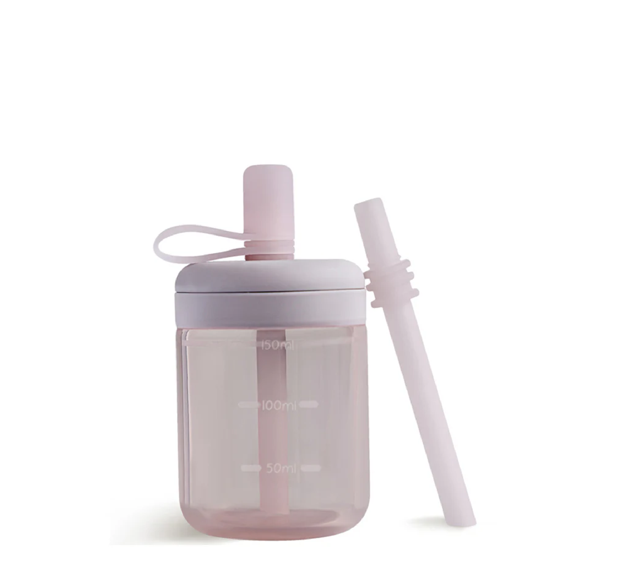 Moonkie Silicone Training Cup with Straw 6 Months+ (*150ml) Moonkie Silicone Training Cup with Straw 6 Months+ (*150ml)