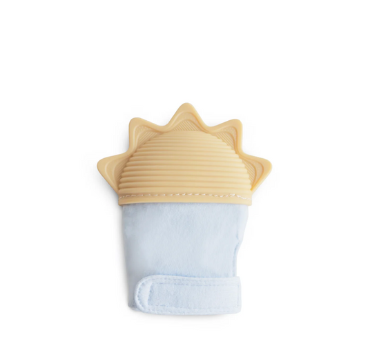 Mushie Baby Teething Mitten 3 Months+