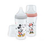 NUK Shishe Plastike Perfect Match Mickey/Minnie Mouse 3muajsh+ *260ml (silikon) NUK Shishe Plastike Perfect Match Mickey/Minnie Mouse 3muajsh+ *260ml (silikon)