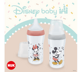NUK Shishe Plastike Perfect Match Mickey/Minnie Mouse 3muajsh+ *260ml (silikon) NUK Shishe Plastike Perfect Match Mickey/Minnie Mouse 3muajsh+ *260ml (silikon)