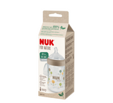 NUK FOR NATURE Shishe Plastike Silikoni Anti-Colic Medium Flow 0m+ *260ml (temp. control) NUK FOR NATURE Shishe Plastike Silikoni Anti-Colic Medium Flow 0m+ *260ml (temp. control)
