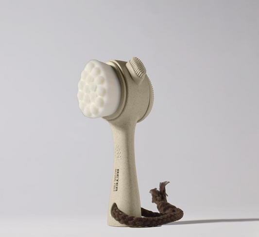Natural Fiber 2in1 Facial Brush
