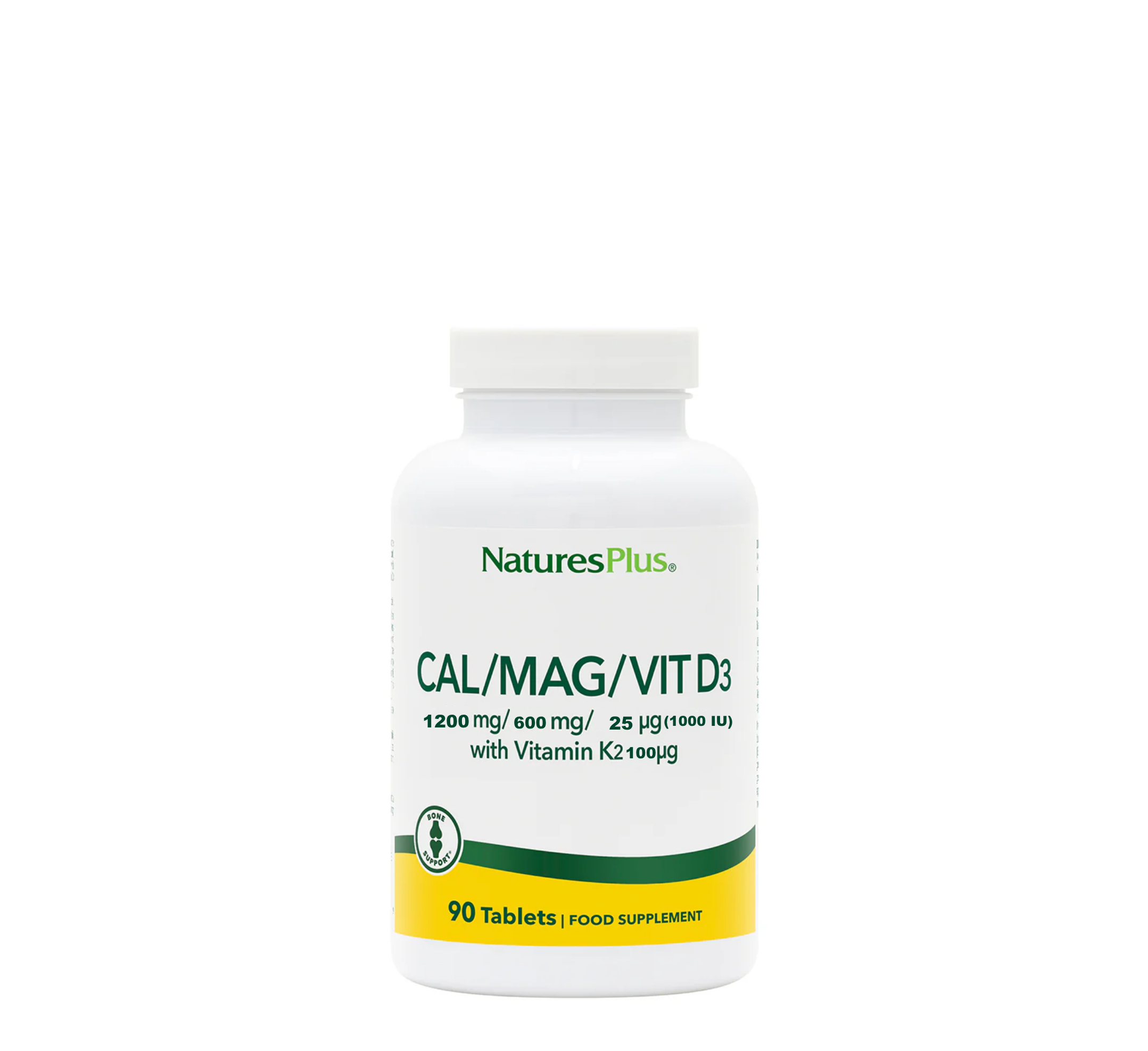 Natures Plus Calcium /Magnesium/ Vitamin D3 with Vitamin K2 *90tab Natures Plus Calcium /Magnesium/ Vitamin D3 with Vitamin K2 *90tab