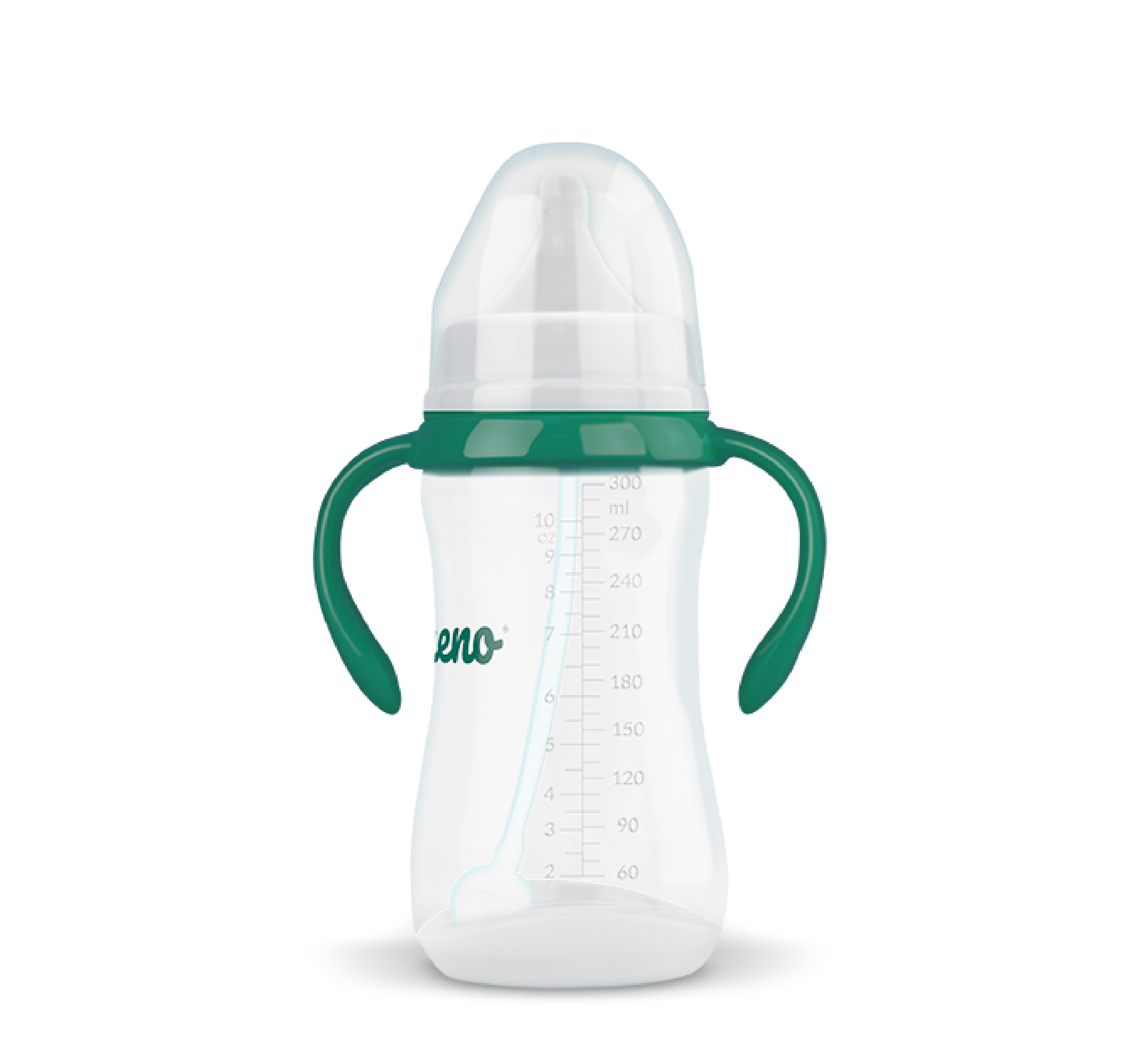 Neno Plastic Baby 2 in 1 Feeding Bottle (240ml/300ml) Neno Plastic Baby 2 in 1 Feeding Bottle (240ml/300ml)
