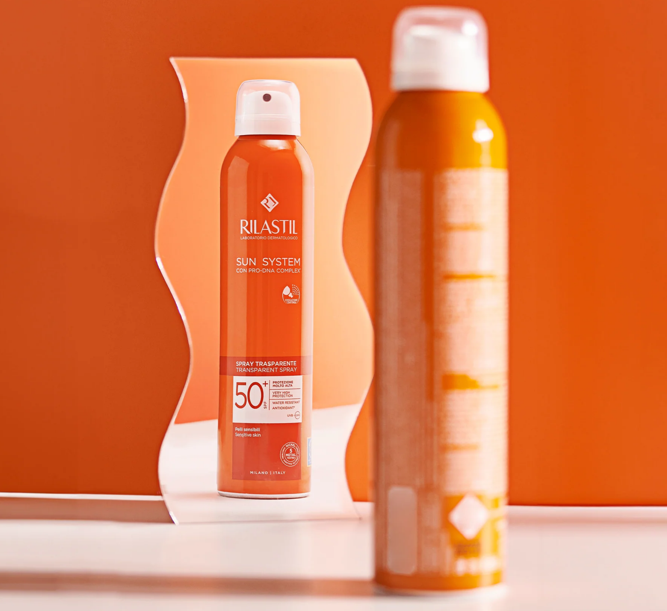 Rilastil Sun System Transparent Spray Spf 50+ *200ml Rilastil Sun System Transparent Spray Spf 50+ *200ml