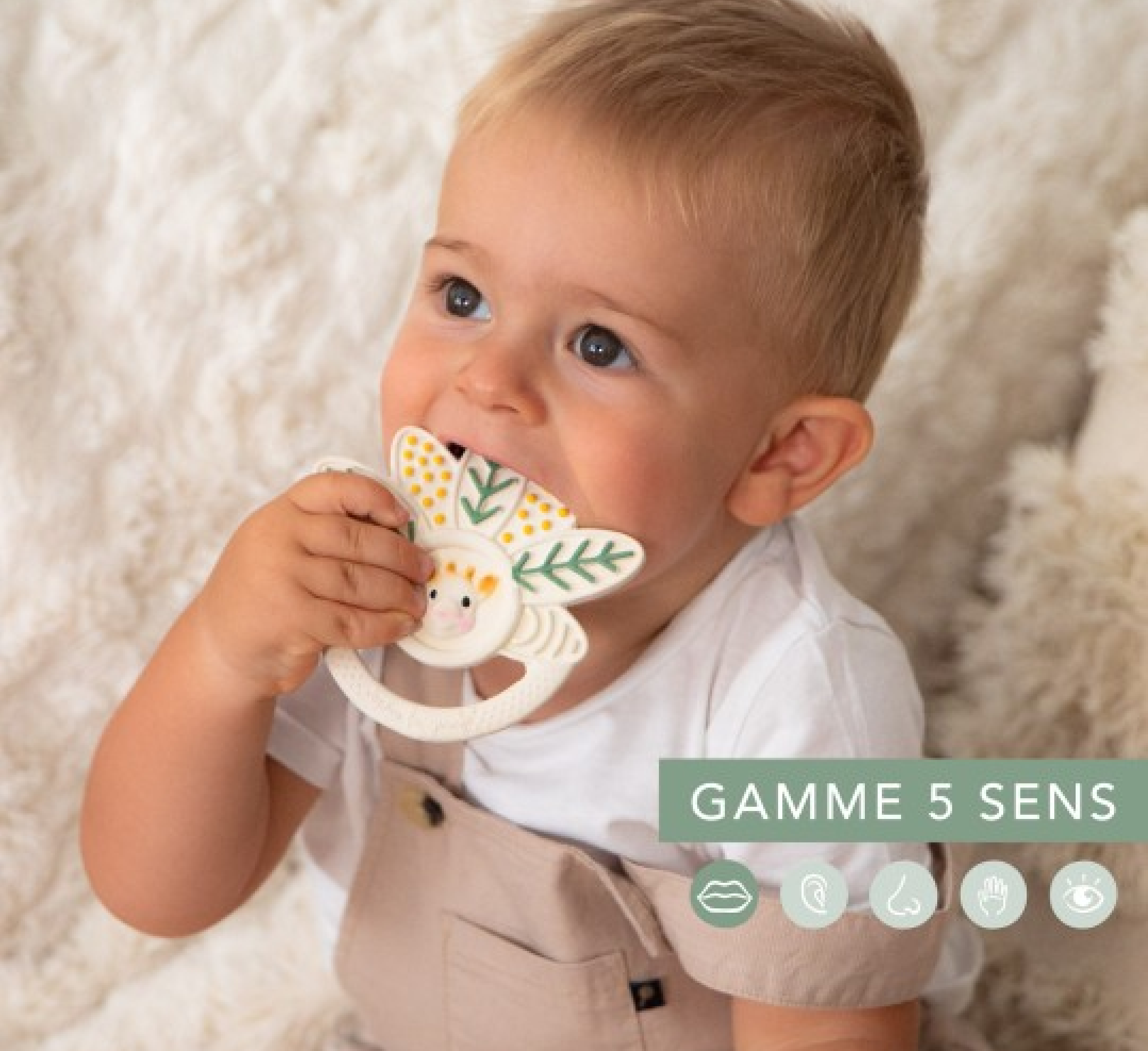 Sophie La Girafe Teething Ting Mille-Feuille 0M+ Sophie La Girafe Teething Ting Mille-Feuille 0M+