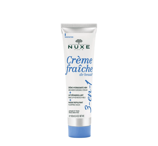 Crème Fraîche de Beauté® - 3-in-1 48H (Moisturising Cream + Make-Up Remover Milk + Plumping Mask) - Halsa