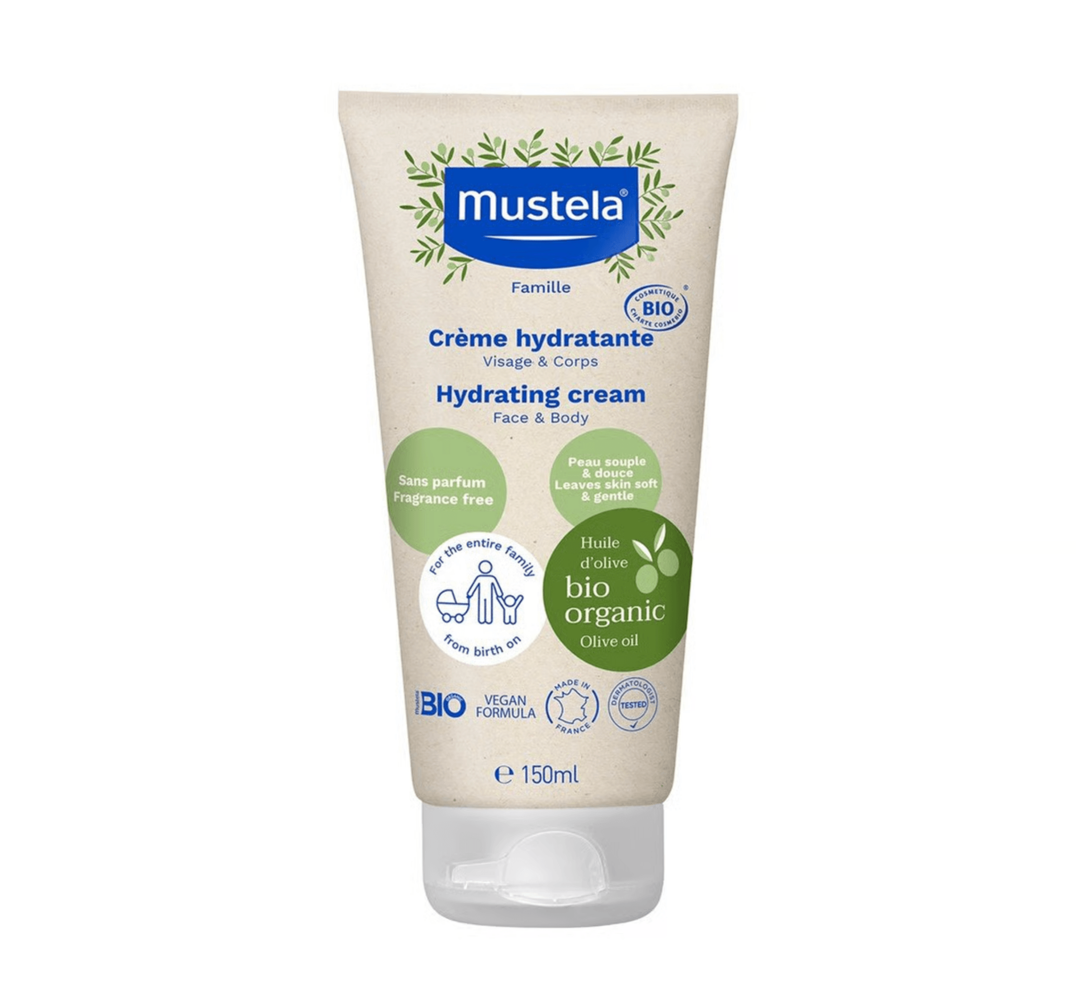 Mustela Organic Hydrating Cream - Halsa Mustela Organic Hydrating Cream - Halsa