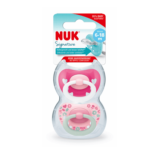 NUK Biberon Rrens Silikon Signature - Halsa