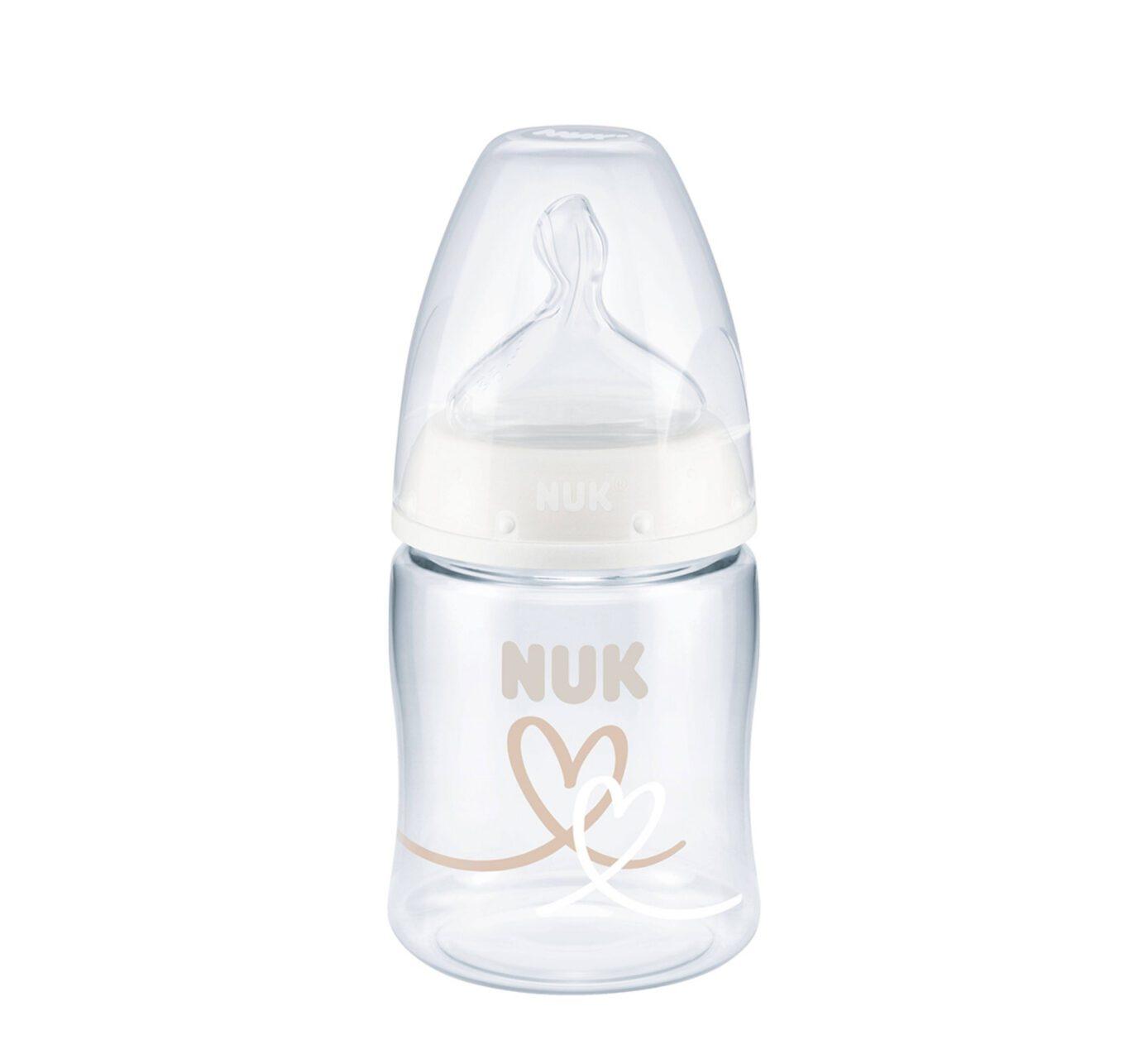 NUK Shishe Plastike First Choice+ Silikon (0-6M) - Halsa NUK Shishe Plastike First Choice+ Silikon (0-6M) - Halsa
