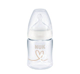 NUK Shishe Plastike First Choice+ Silikon (0-6M) - Halsa NUK Shishe Plastike First Choice+ Silikon (0-6M) - Halsa