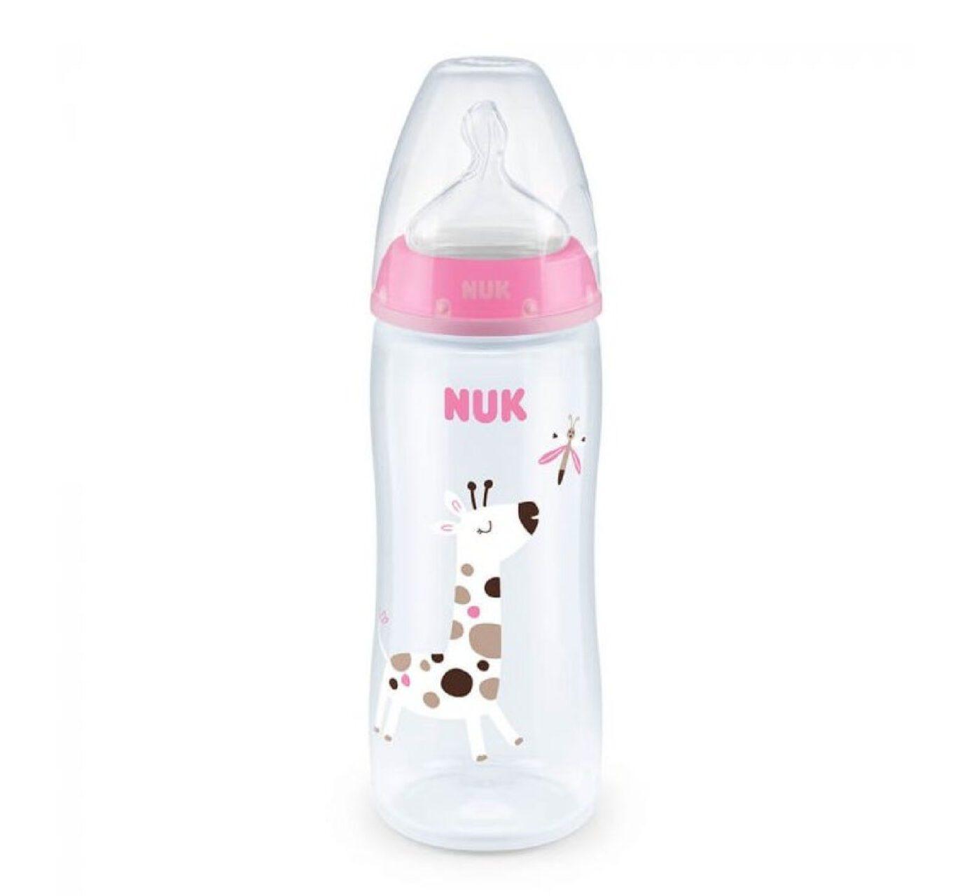 NUK Shishe Plastike First Choice+ Silikon (0-6M) - Halsa NUK Shishe Plastike First Choice+ Silikon (0-6M) - Halsa