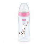 NUK Shishe Plastike First Choice+ Silikon (0-6M) - Halsa NUK Shishe Plastike First Choice+ Silikon (0-6M) - Halsa