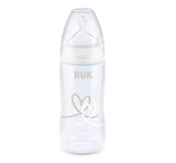 NUK Shishe Plastike First Choice+ Silikon (0-6M) - Halsa NUK Shishe Plastike First Choice+ Silikon (0-6M) - Halsa