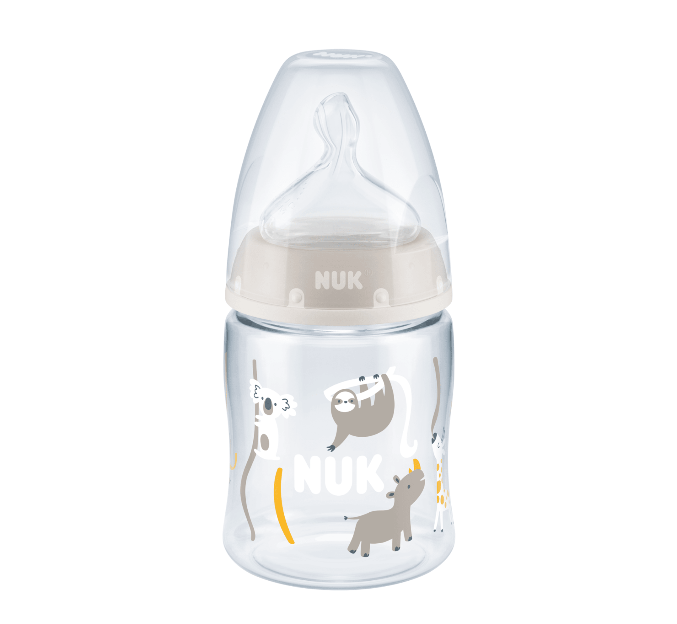 NUK Shishe Plastike First Choice+ Silikon (0-6M) - Halsa NUK Shishe Plastike First Choice+ Silikon (0-6M) - Halsa