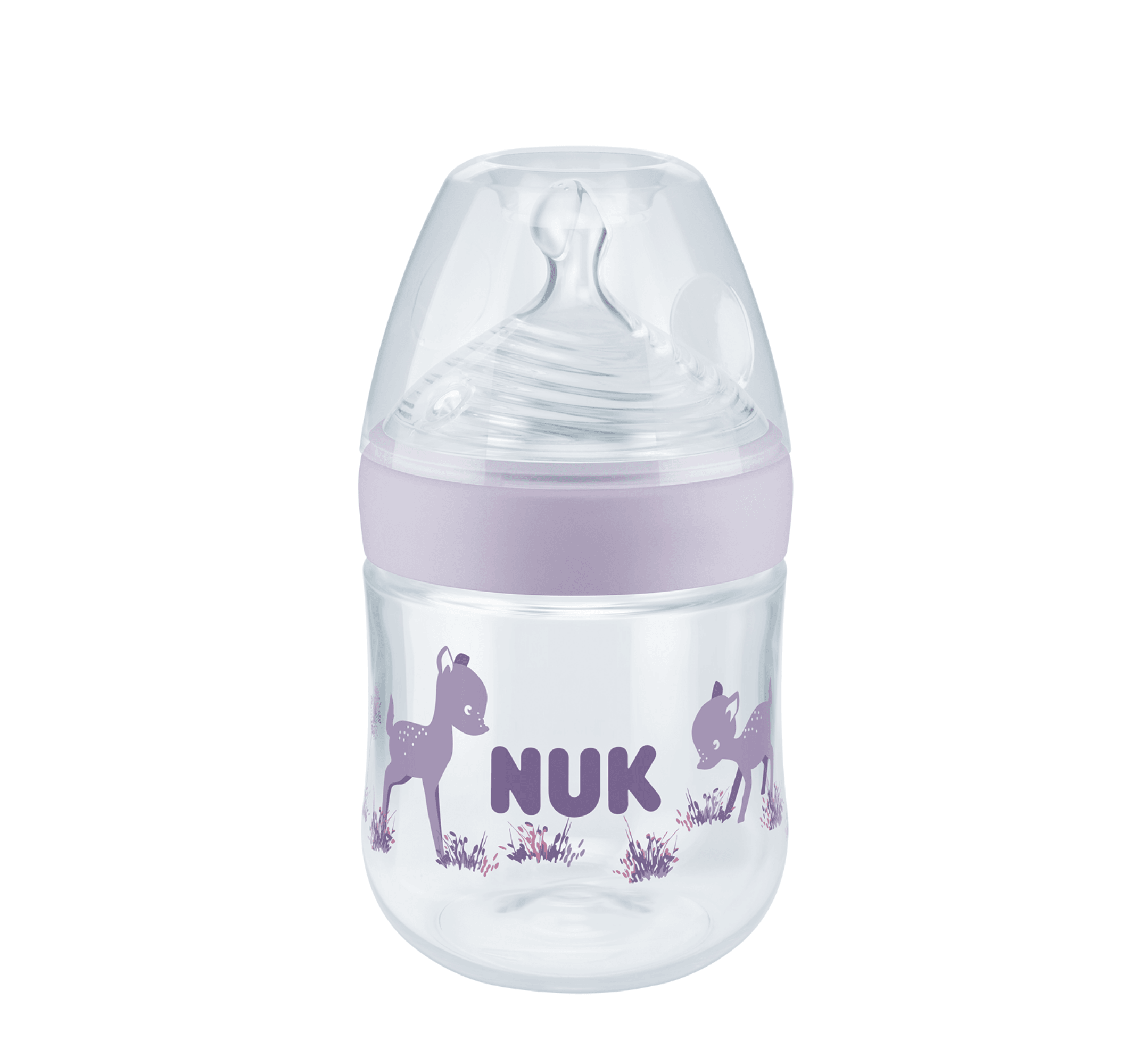 NUK Shishe Plastike NATURE SENSE Silikon (Temp.Control)) - Halsa NUK Shishe Plastike NATURE SENSE Silikon (Temp.Control)) - Halsa