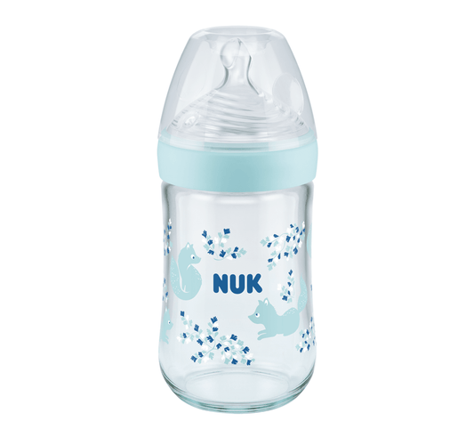 NUK Shishe Qelqi Nature Sense Silikon - Halsa