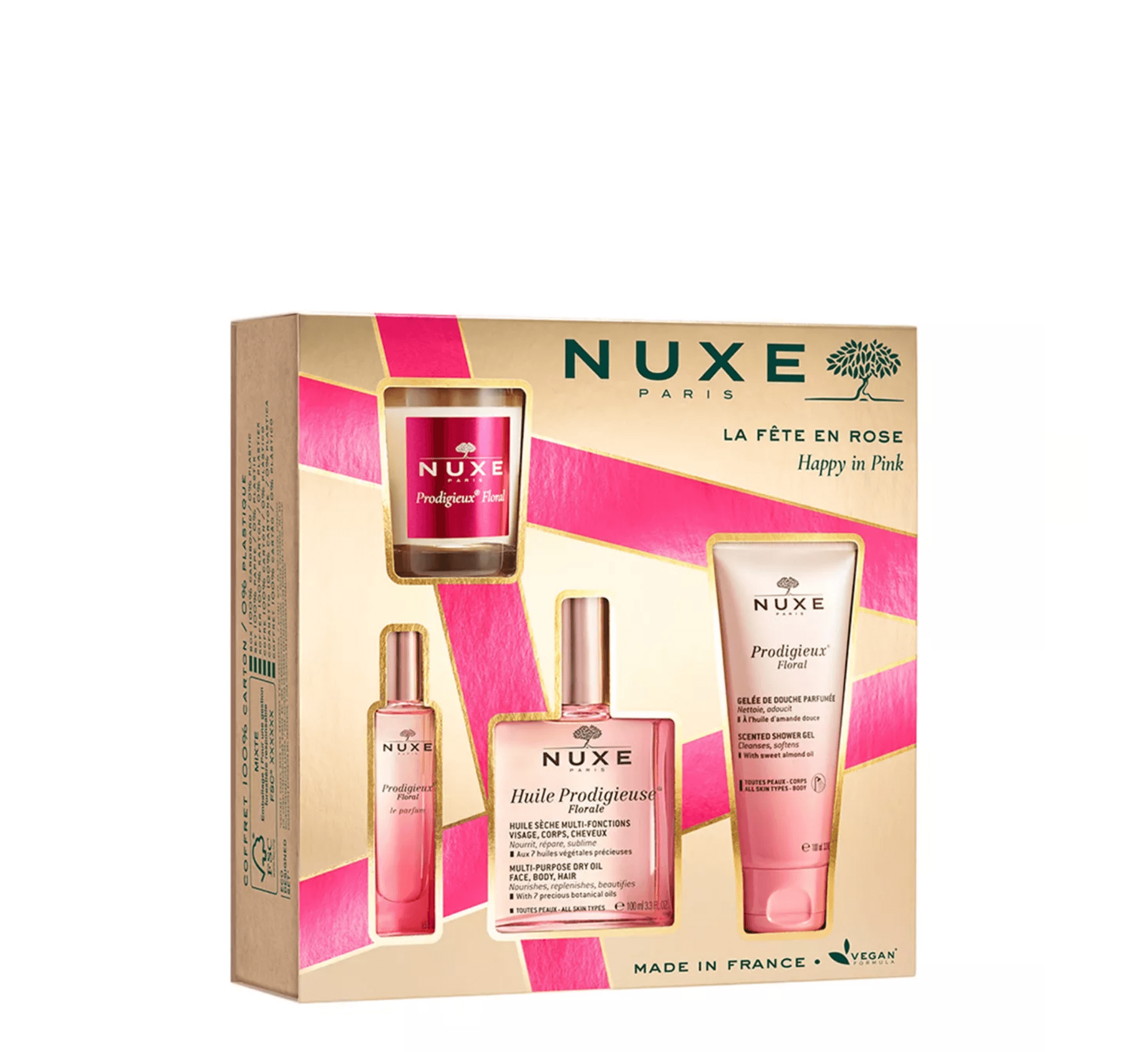 Nuxe-Happy Pink Set - Halsa Nuxe-Happy Pink Set - Halsa