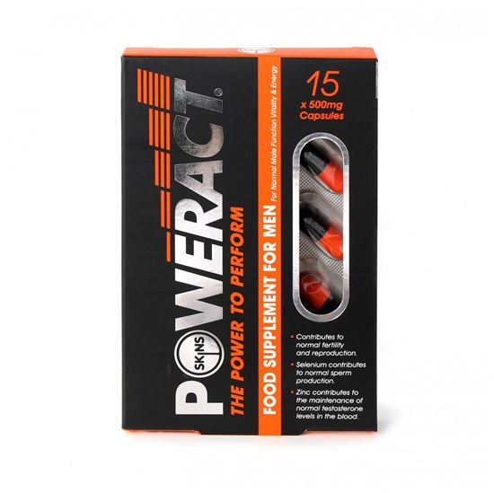 POWERACT Food Supplement for Men - 15 capsules