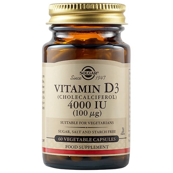 SOLGAR Vitamin D3 4000 IU 60 KAPSULA