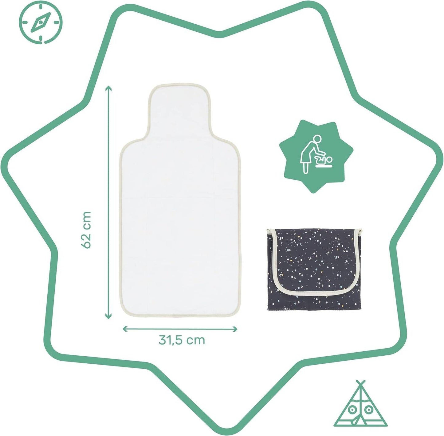 Badabulle Change and Go Changing Set, Piece of 1