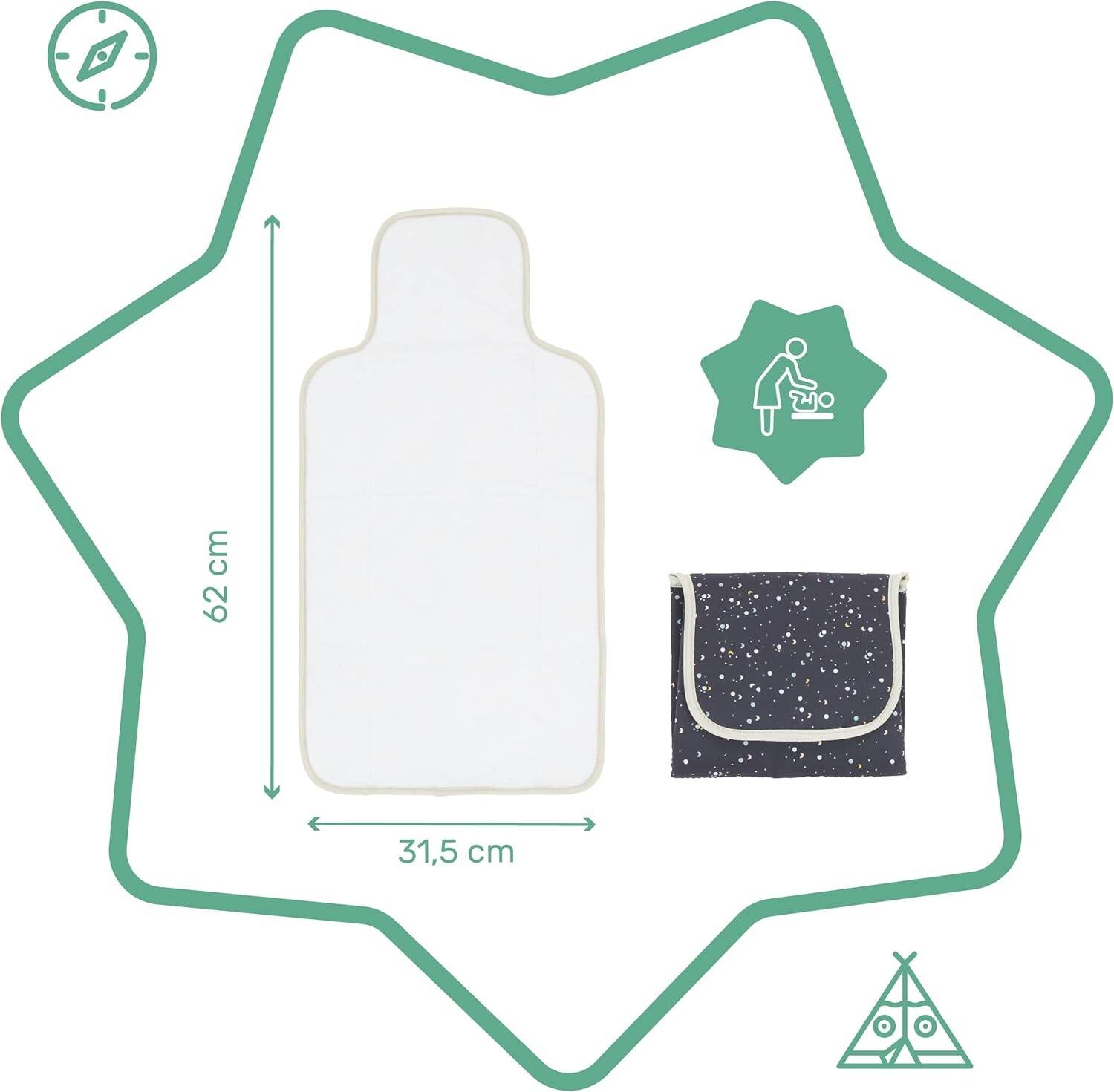 Badabulle Change and Go Changing Set, Piece of 1