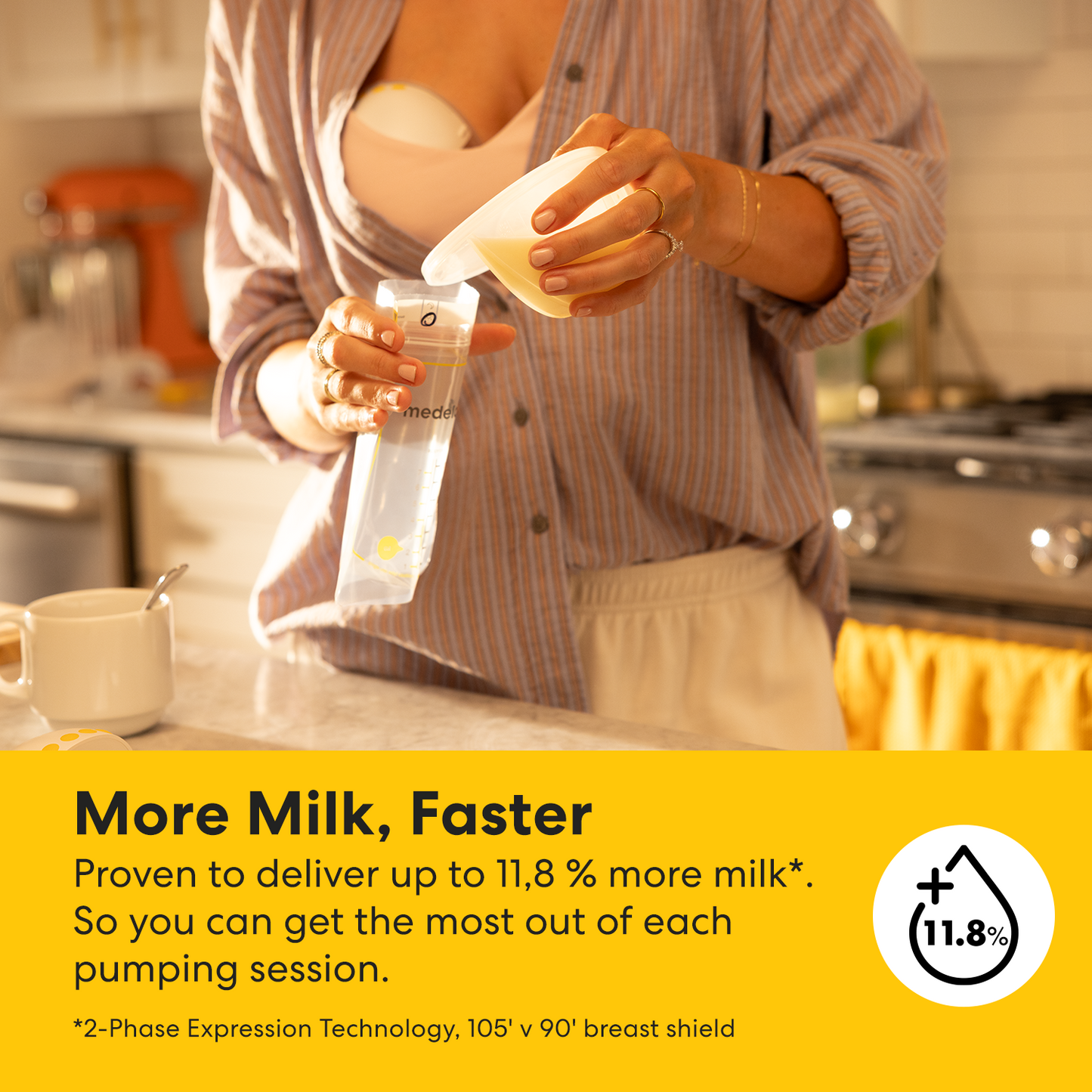 Medela Motion InBra™ Single Electric Wearable Breast Pump